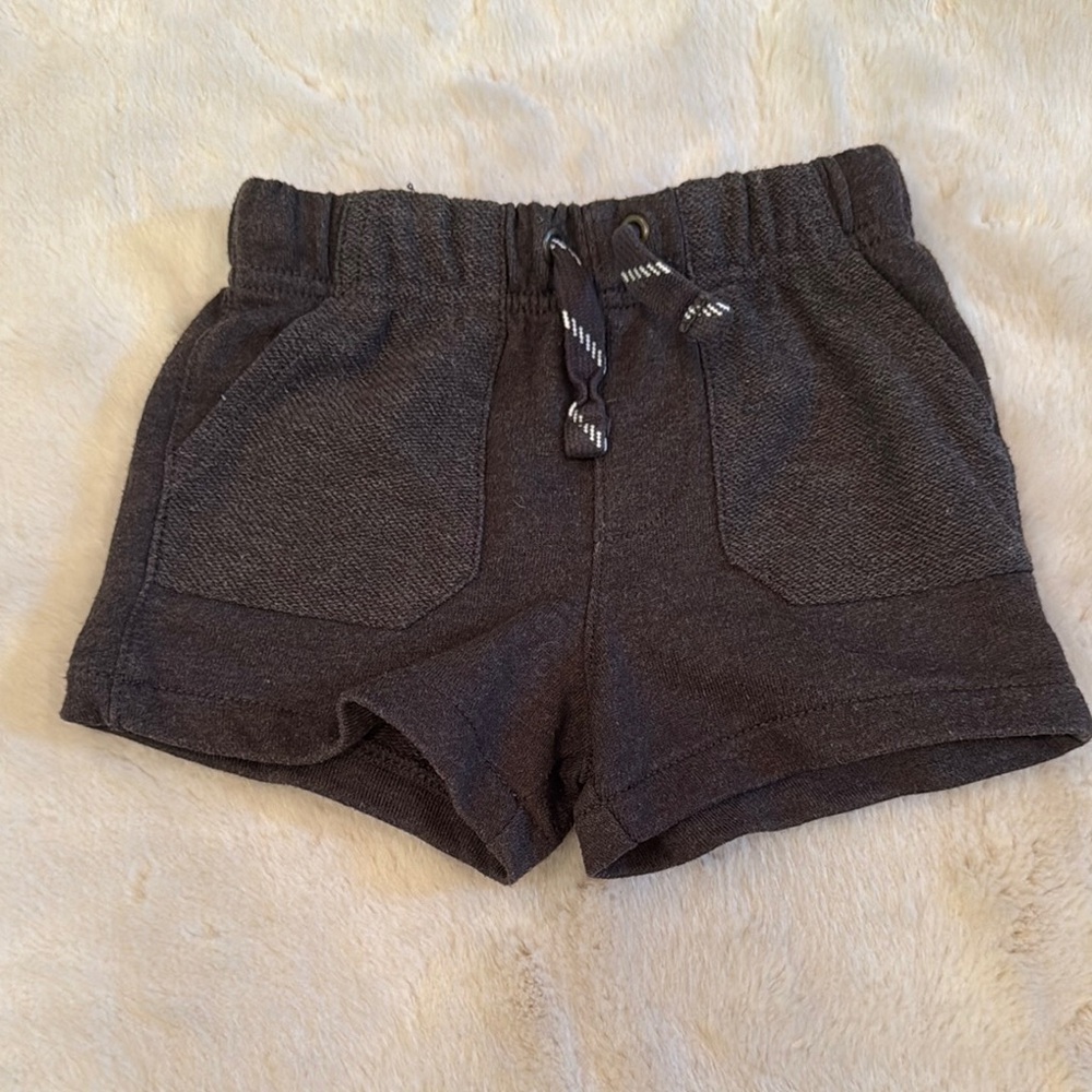 Carter's Gray Casual Shorts Elastic Waist